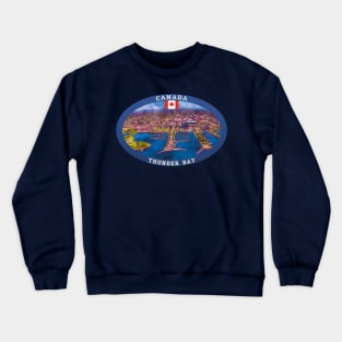 Thunder Bay Canada Travel Crewneck Sweatshirt